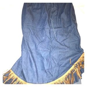 Jean skirt